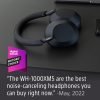 Sony WH-1000XM5 Premium Noise Canceling Headphones, Auto NC Optimizer, 30-Hour Battery, Alexa Voice Control, Midnight Blue