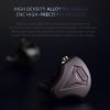 FAAEAL Unbounded HiFi Earphone,10mm Double Magnetic Dynamic Driver+DLC Diaphragm Music IEM Headphone with 3.5mm Jack,Audiophile Professional Tuning 2PIN Detachable in-Ear Monitor (Gray No Mic)