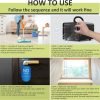 0zone Generator 30000mg - O3 Air Purifier for Home & Car, Ozone Machine Odor Removal for Smoke & Pet (Black)