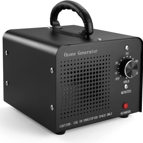 71KfLfVo4JL._AC_SL1500_.jpg 0zone Generator 30000mg - O3 Air Purifier for Home & Car, Ozone Machine Odor Removal for Smoke & Pet (Black)