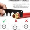 iCrimp F1807 Copper Ring Crimping Tool Kit for 3/8,1/2,3/4,1-inch- Free Removal Tool& Pex Pipe Cutter&Gauge- For All US F1807 Standards