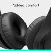Logitech H390 Gaming Headphones, Wired Headphones with Mic, USB Headset with Microphone for PC, Noise Cancelling Microphone for Video Meetings, Music, Gaming - Black