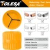 TOLESA Pipe Cutter Tool 3/16-2 Inch(5-50mm) Heavy Duty Metal Pipe Cutter With Deburring Tool Pipe Reamer Sharp Copper Tube Cutter Speed Cutting Tubing Cutter For Stainless Steel Aluminum Brass Pipe