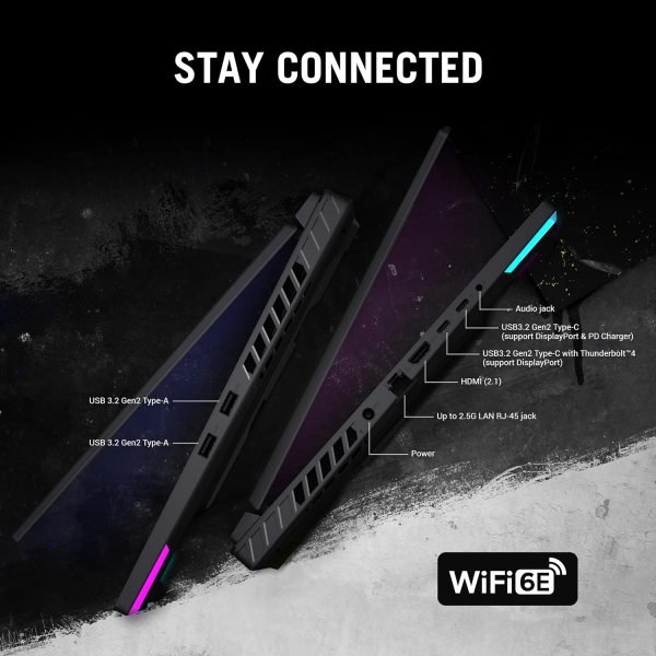 ASUS ROG Strix G16 Gaming Laptop, 165Hz Display, NVIDIA® GeForce RTX™ 4060, Intel Core i7-13650HX, 16GB DDR5, 1TB PCIe Gen4 SSD, Wi-Fi 6E, Windows 11, G614JV-AS74