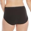 Hanes Women's High-Waisted Brief Panties, 6-Pack, Moisture-Wicking Cotton Brief Underwear (Colors May Vary)